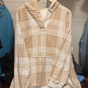 light fleece sweatshirt